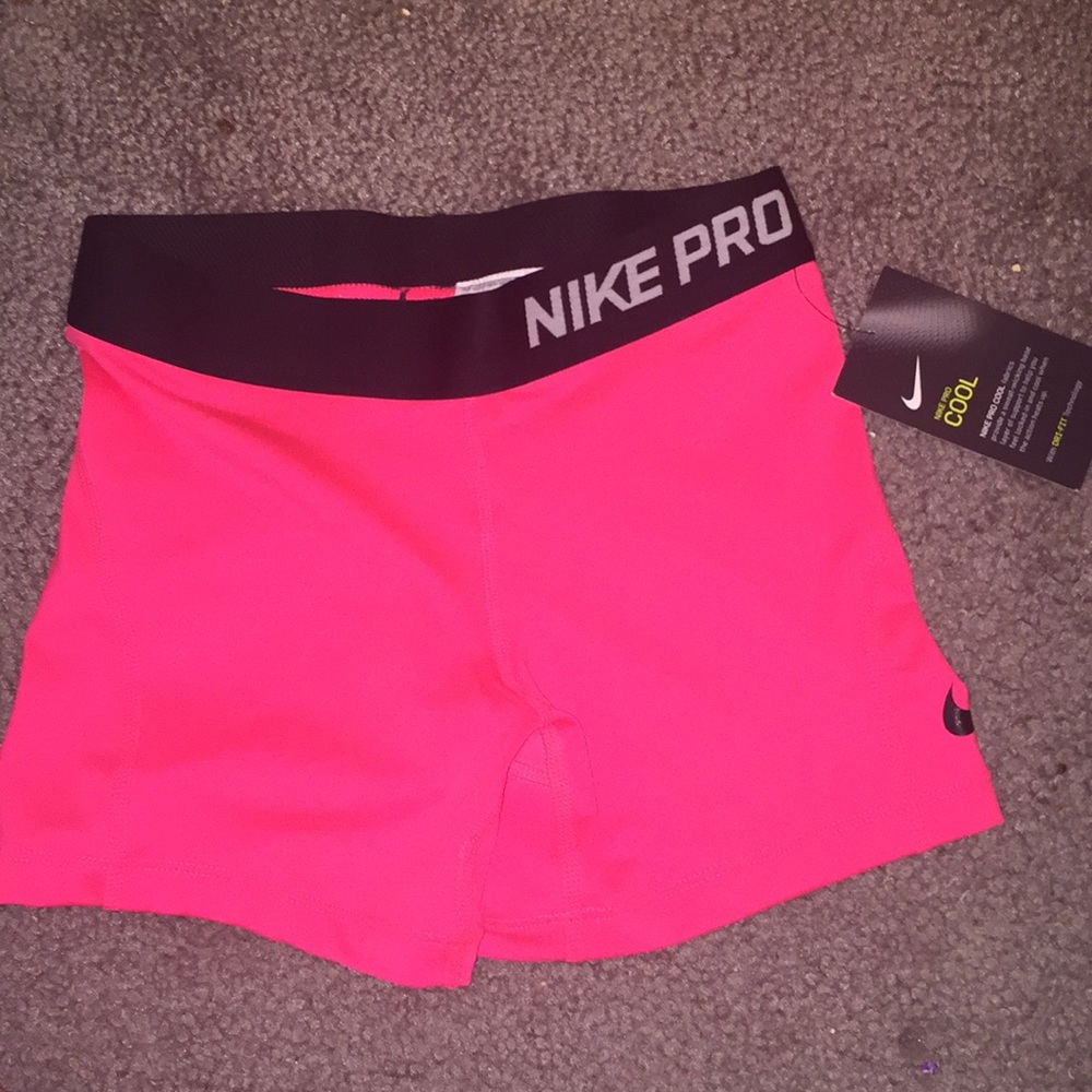 Bright Pink Nike Pros